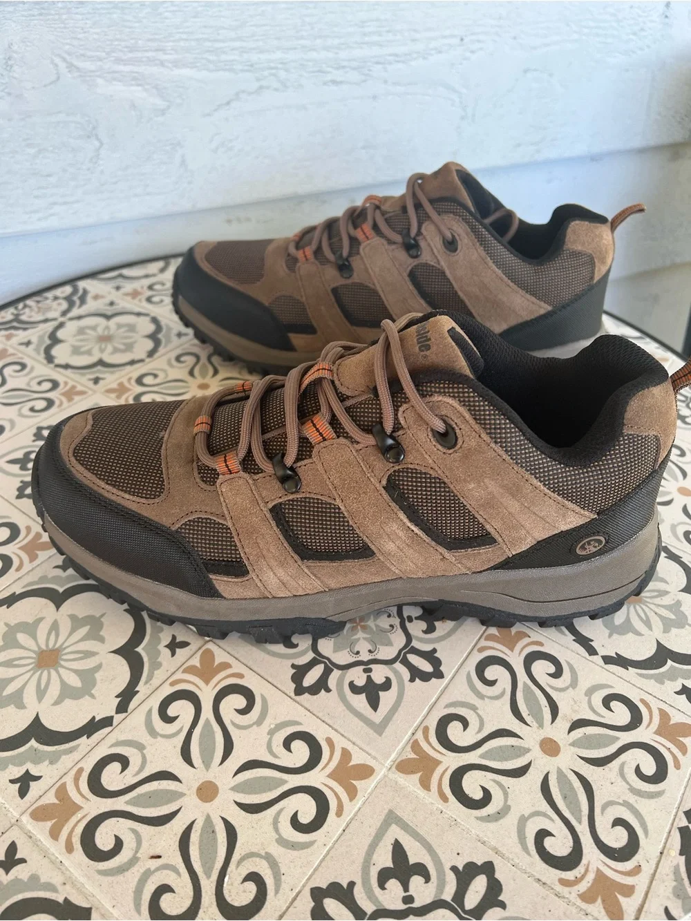 Northside Brown Tan Trail-Ready Hiker Shoes